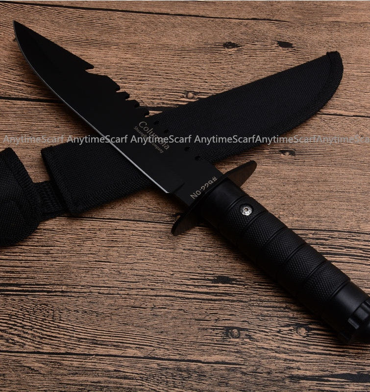 2025 31cm Survival Knife Hunting Knife Tactical Knife Stainless Steel Knife | POPOTR™