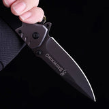 Fashion Browning 440C Stainless Steel Blade Titanium Coating Outdoor EDC Tactical Folding Pocket Knife