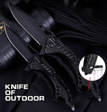 2025 Survival Knife Folding Knife Pocket Knife Hunting Knife Tactical Knife| POPOTR™