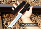 2025 D2 Survival Knife Swiss Army Knife Japanese Hunting Knife Tactical Knife Blade Ebony Handle Knife | POPOTR™