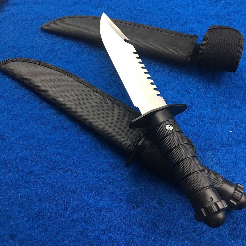 Højkvalitets Army Taktisk Gear Survival Knife Wilderness Knive Essential Selvforsvar Combat Dolk Knife Camping EDC Fixed Blade Udendørs Jagtværktøj