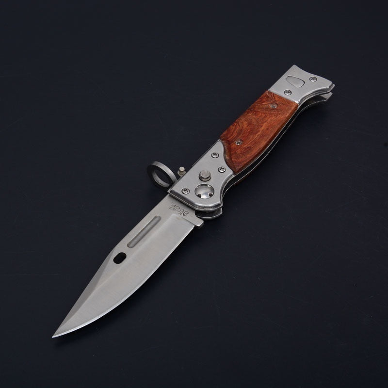 2025 Bedste Edc Knife Survival Knife Practice Sommerfuglekniv Lommekniv Jagtkniv Taktisk Kniv Fast Blade Knive | POPOTR™