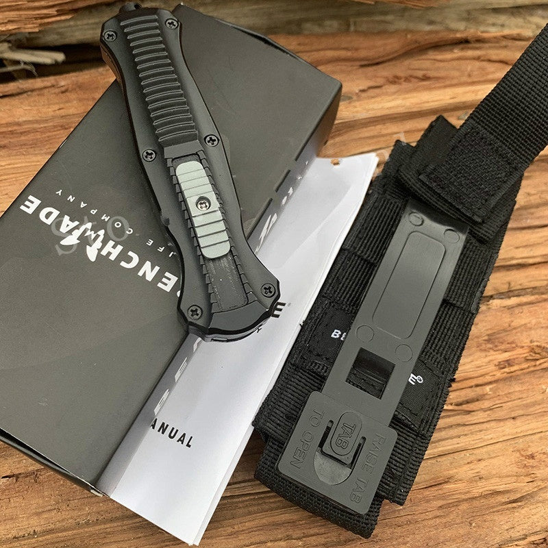 2025 Otf kniv jagtkniv taktisk kniv assisteret kniv Tanto knivblad multifunktionskniv | POPOTR™