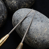 Titanium Brass Bolt Stetch Tooth Pick Self Defense Pin Survival Tools Emergency Gear