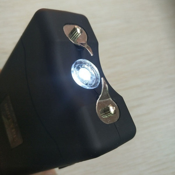 2025 Police Stun Gun Volts Tactical Flashlight Stun Gun for sale VS Taser Self-defense Weapons For Women Survival Camp | POPOTR™