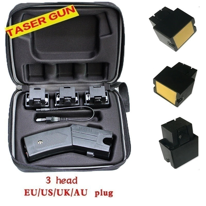 2025 Tactical Flashlight Stun Gun VS Taser Super Bright Flashlight Electronic Stun Gun For Sale Self-defense Weapons Survival Camp | POPOTR™