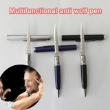 【Free gift】12 Colors Ballpoint Pen Multi-function Letter Opener Metal Pen Self-defense Metal Knife Pen Gift