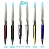 【Free gift】12 Colors Ballpoint Pen Multi-function  - Letter Opener Metal  - Pen Self- - defense Metal  - Knife  - Pen  - Gift