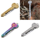【Free gift】Outdoor C - amping Survival Pocket Folding -  Blade Key  - Shaped  - Knife  - Gift