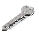 Outdoor Camping Survival Pocket Folding Blade Key Shaped Knife Gift
