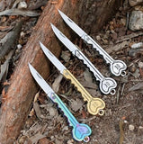 【Free gift】Outdoor C - amping Survival Pocket Folding -  Blade Key  - Shaped  - Knife  - Gift