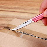【Free gift】1Pcs Mini Pocket Knife Creative Design Key Knives Self-defense Tools