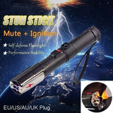 2025 Tactical Flashlight Stun Gun for sale Stun Baton Most Powerful Stun Gun  Survival Camp | POPOTR™