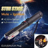 2025 Tactical Flashlight Stun Gun for sale Stun Baton Most Powerful Stun Gun  Survival Camp | POPOTR™