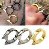 【Free gift】2025 Ear Rings Stainless Steel Ring Mini Ring Survival Camp | POPOTR™