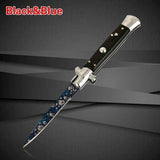 New Italy Mafia 9 Inch AB Stainless Steel Outdoor Cutter Durable Pocket Knife Suvival EDC Tool