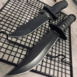 High Quality Military Tactical Dagger Knife for Outdoor Hunting Camping Tanto Rescue Fixed Blade Knives Defensive Knife Black Couteau