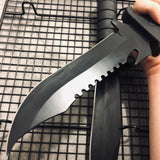 High Quality Military Tactical Dagger Knife for Outdoor Hunting Camping Tanto Rescue Fixed Blade Knives Defensive Knife Black Couteau