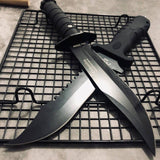 High Quality Military Tactical Dagger Knife for Outdoor Hunting Camping Tanto Rescue Fixed Blade Knives Defensive Knife Black Couteau