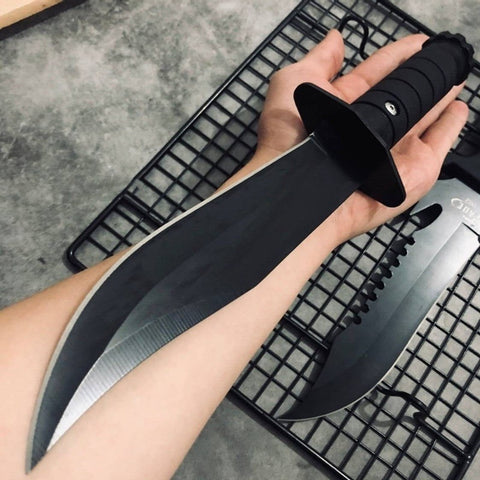 High Quality Military Tactical Dagger Knife for Outdoor Hunting Camping Tanto Rescue Fixed Blade Knives Defensive Knife Black Couteau