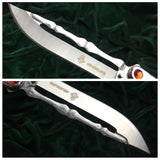 2025 Survival Knife Practice Butterfly Knife Combat Knife  Combat Knife  Hunting Knife Training Knife Tactical Knife Blade| POPOTR™