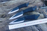 2025 3Pcs Stiletto Knife Survival Knife Set Hunting Knife Tactical Knife Stainless Steel Knife | POPOTR™