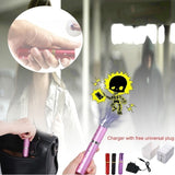 2025 Tactical Flashlight Stun Gun Lipstick LED Flashlight Rechargeable Portable Gun Safe  Survival Camp | POPOTR™