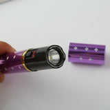 2025 Tactical Flashlight Stun Gun Lipstick LED Flashlight Rechargeable Portable Gun Safe  Survival Camp | POPOTR™