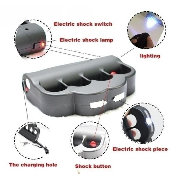 2025 Tactical Flashlight Stun Gun for sale Self-defense Weapons For Women Survival Camp | POPOTR™