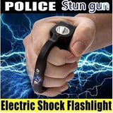 2025 Tactical Flashlight Stun Gun for sale Self-defense Weapons For Women Survival Camp | POPOTR™