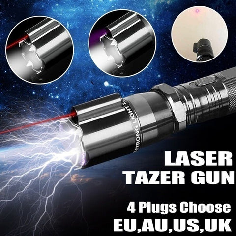 2025 Women's Stun Gun for sale Tactical Flashlight Stun Gun for sale VS Taser Stun Baton Super Bright Flashlight Survival Camp | POPOTR™