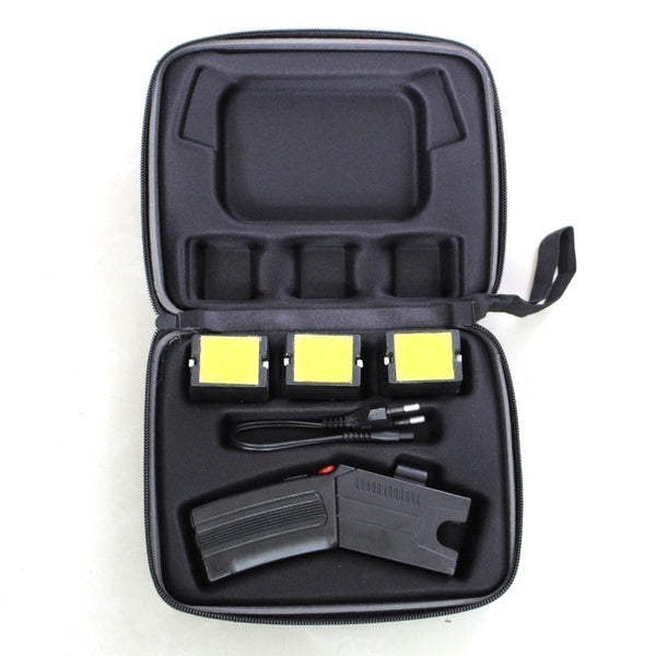 2025 Tactical Flashlight Stun Gun for sale VS Taser Self-defense Weapons For Women Survival Camp | POPOTR™