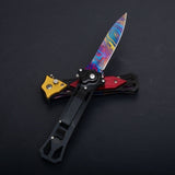 2025 Survival Knife Folding Knife Hunting Knife Assisted Knife Automatic Knife Blade Stainless Steel Knife| POPOTR™