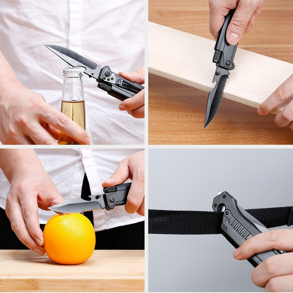 2025 Folding Knife Hunting Knife Camping Knife Multifunction Knife | POPOTR™