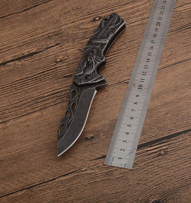 2025 Survival Knife Folding Knife Hunting Knife Dragon Knife| POPOTR™