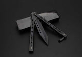 2025 Survival Knife Practice Butterfly Knife Combat Knife  Hunting Knife Training Knife | POPOTR™
