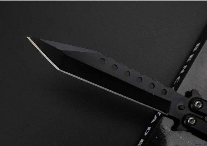2025 Survival Knife Practice Butterfly Knife Combat Knife  Hunting Knife Training Knife | POPOTR™