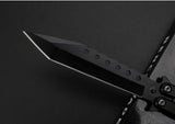 2025 Survival Knife Practice Butterfly Knife Combat Knife  Hunting Knife Training Knife | POPOTR™