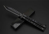 2025 Survival Knife Practice Butterfly Knife Combat Knife  Hunting Knife Training Knife | POPOTR™