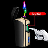 2025 Cool Lighters For Sale  Cigarette Lighter Metal Lighter USB Lighter Windproof Lighter Electric Lighters| POPOTR™