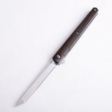 2025 Survival Knife Folding Knife Hunting Knife Assisted Knife Handle Wood | POPOTR™