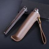 2025 Survival Knife Folding Knife Hunting Knife Assisted Knife Handle Wood | POPOTR™