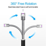 2025 360 Degree Cool Lighters For Sale Cigarette Lighter USB Lighter Windproof Lighter Rechargeable Lighter Electric Lighters Best Cigar Lighter| POPOTR™