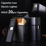 2025 2in1 Cool Lighters For Sale  Cigarette Lighter USB Lighter Windproof Lighter Smoking Lighter  Best Cigar Lighter | POPOTR™