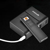 2025 2in1 Cool Lighters For Sale  Cigarette Lighter USB Lighter Windproof Lighter Smoking Lighter  Best Cigar Lighter | POPOTR™