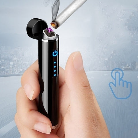 2025 Cool Lighters For Sale Cigarette Lighter Best Cigar Lighter Fingerprint Lighter  Arc Lights| POPOTR™