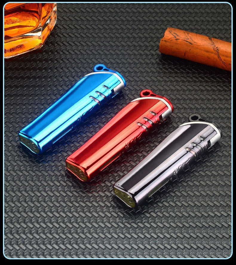 2025 Cool Lightere Til salg Cigarettænder Lomme Vindtæt Lighter Butan Lightere Til salg Bedste Cigar Lighter Oil Light | POPOTR™