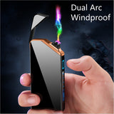 2025 Cigarette Lighter Metal Lighter USB Lighter Windproof Lighter Electric Lighters Cool Lighters For Sale Cigar Lighter  Arc Lights| POPOTR™