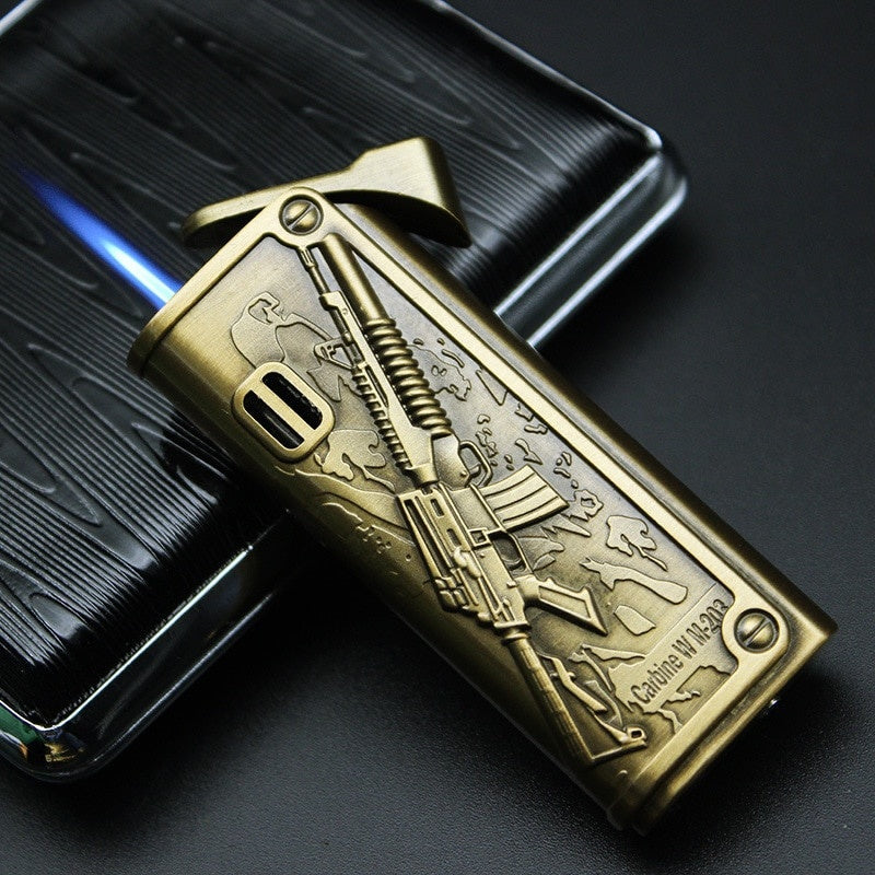 2025 Spray Gun Cigarette Lighter Metal Lighter Torch Windproof Lighter Jet Lighter  Butane Lighters For Sale  Gas Lighter Smoking Lighter | POPOTR™