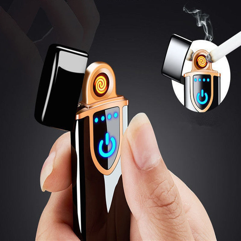 2025 Cigarettænder Metal Lighter USB Lighter Vindtæt Lighter Genopladelig Lighter Cool Lightere Til salg Cigar Lighter Elektrisk Lighter | POPOTR™